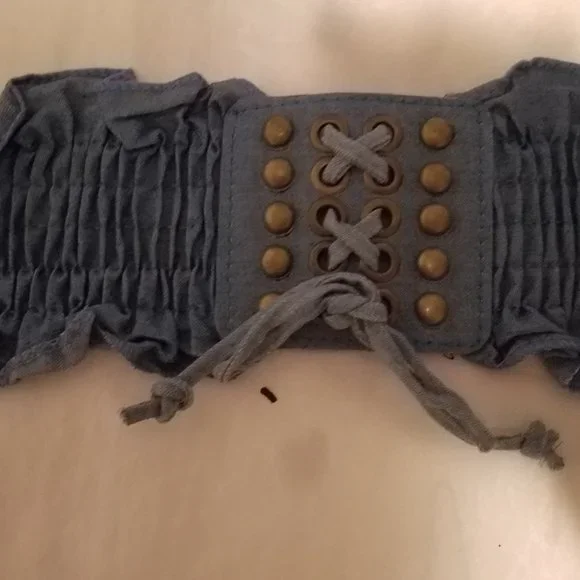 Accessories | Very Cute Unusual Denim Belt Nwot | Poshmark display picture 1